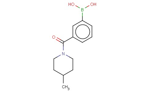 3-(4-METHYLPIPERIDINE-1-CARBONYL)PHENYLBORONIC ACID